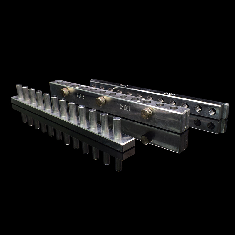 Complete 12-cavity 12.1 mm bird-beak lipstick mold set